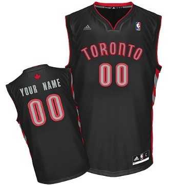 Men & Youth Customized Toronto Raptors Black Jersey